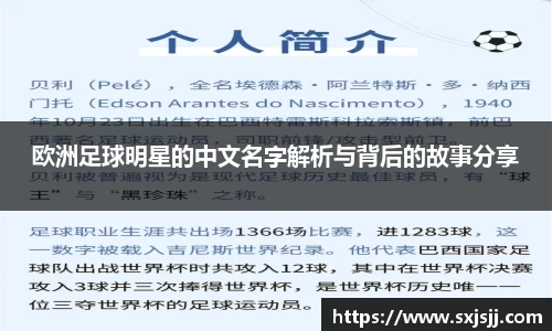 欧洲足球明星的中文名字解析与背后的故事分享